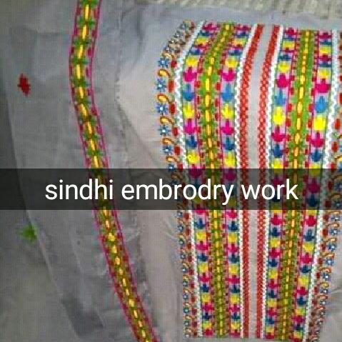 Sindhi work😃😃😃
