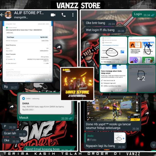 STOCK¹ | VANZZ STORE WhatsApp Group