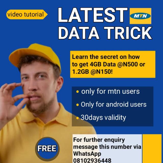 MTN Data Hack (Volume 1) WhatsApp Group