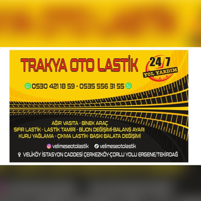 TRAKYA NAKLİYAT.OTO.LASTİK.