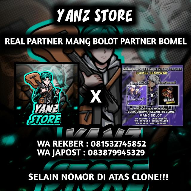 STOK YANZ STORE × MANGBOLOT WhatsApp Group