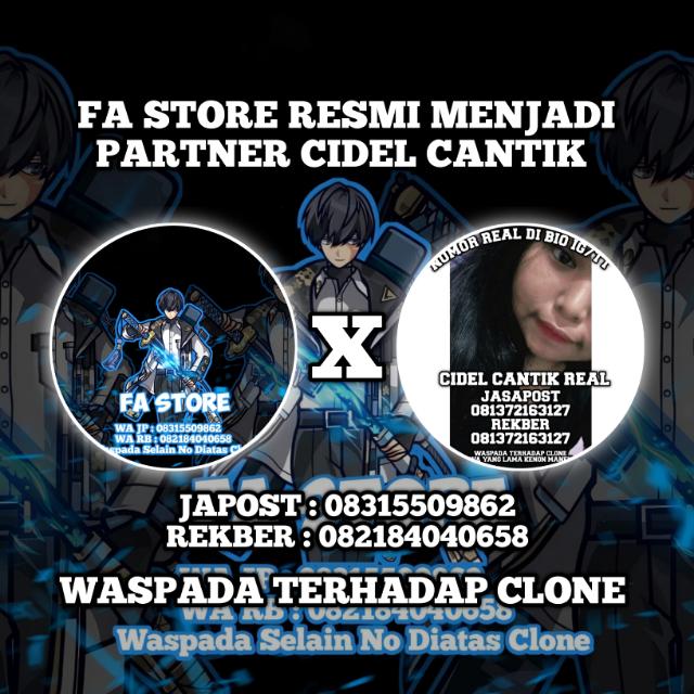 STOK¹ FA STORE X CIDEL CANTIK  WhatsApp Group