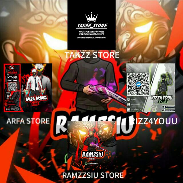 JB RAMZSIU STORE X OWN³ WhatsApp group in Gaming/Apps, Indonesia, Indonesian group/channel image