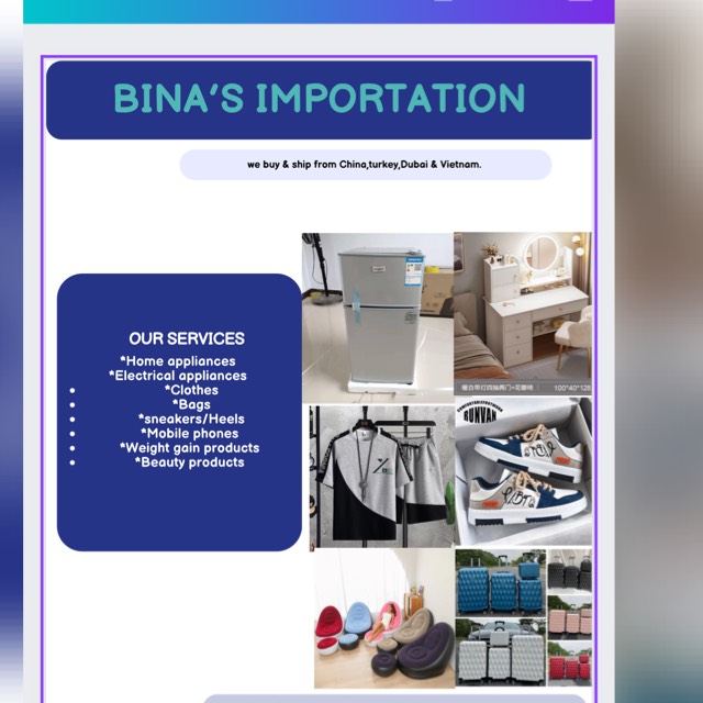 ✈️BINA’S IMPORT ✅ Whatsapp Gorup Join Link