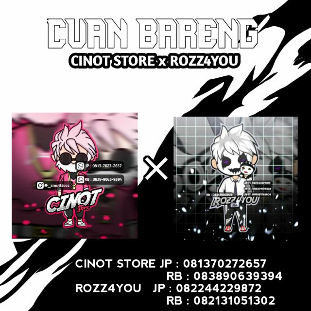 CUAN BARENG CINOT STORE X ROZZ4YOU☕ WhatsApp Group link profile