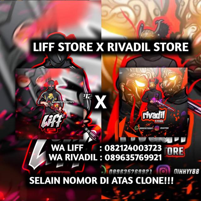 JB || liff store X rivadil store⚡ WhatsApp group in Gaming/Apps, Indonesia, Indonesian group/channel image