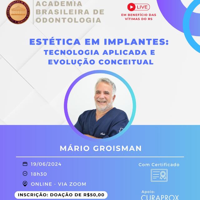Estética em implantes: Tecnologia aplicada e evolução conceitual