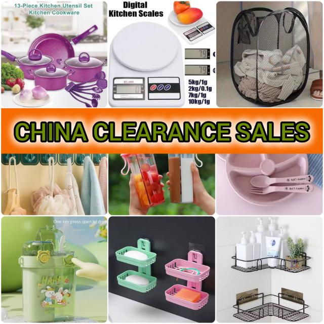 CHINA CLEARANCE SALES/PRE-ORDER