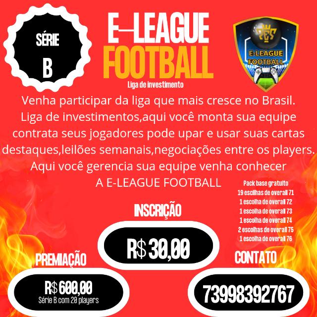GRUPO DE RECRUTAMENTO E-LEAGUE FOOTBALL.arenavirtual LIGA UPADA