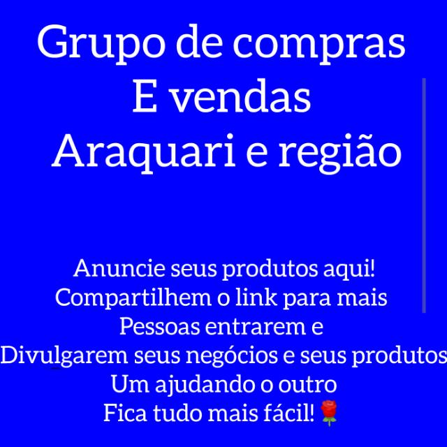 Grupo de compras e vendas araquari e região