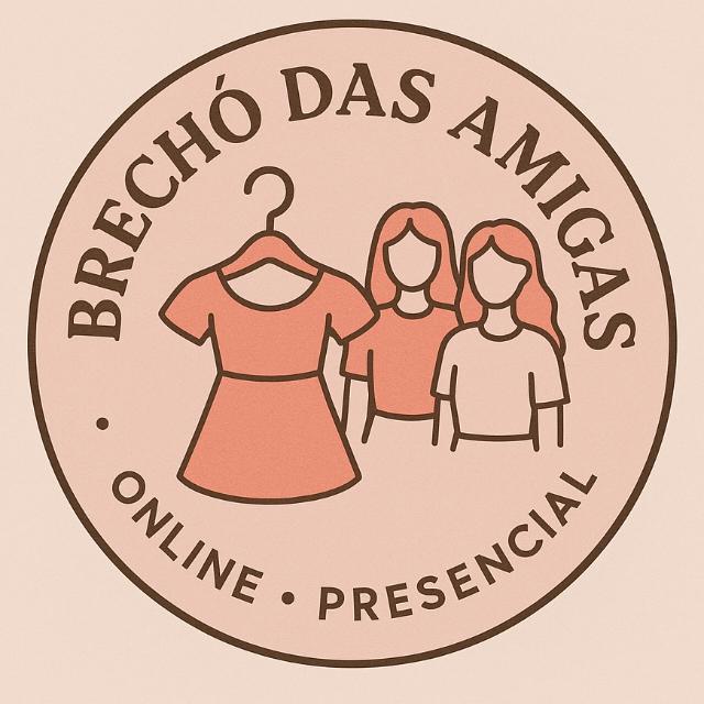 Brecho das Amigas On LINE presencial divulgação geral poços de Caldas