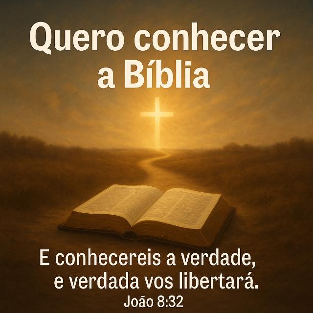 Quero conhecer a Bíblia - Grupos WhatsApp no SeuGrupo