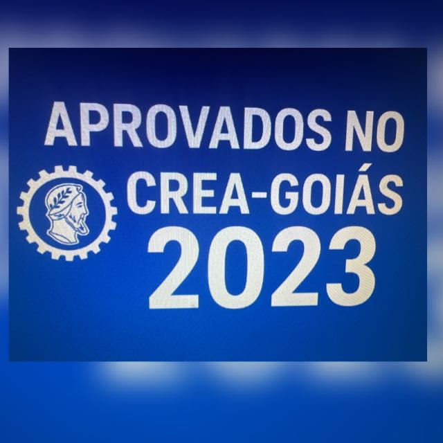 Imagem do grupo Aprovados Crea Goiás 2023 no WhatsApp