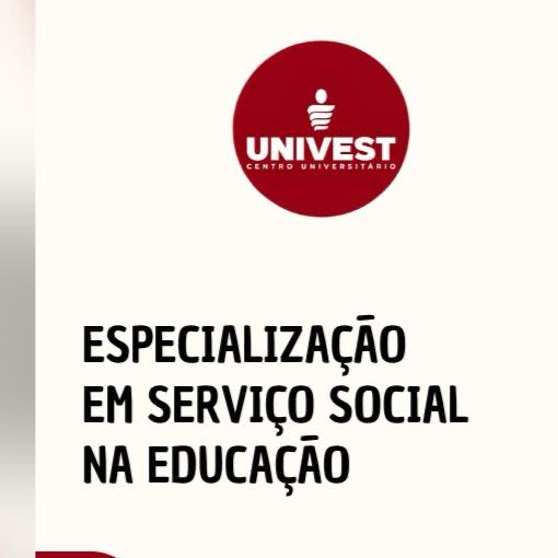 📖 Pós “ Serviço Social na educação “