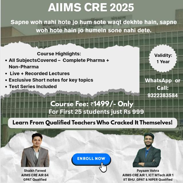 AIIMS CRE 2025 Group Whatsapp Group Join Link