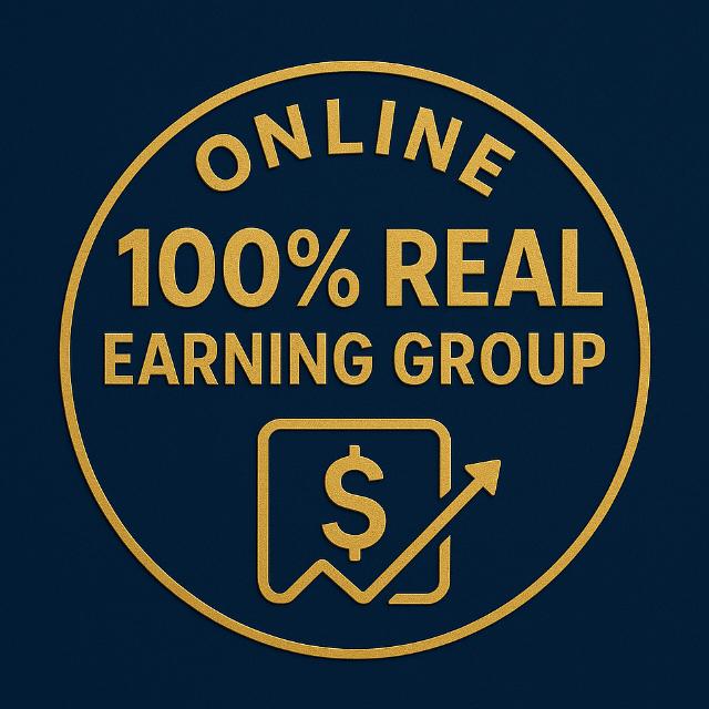 ONLINE 💯% REAL ERNING GROUP