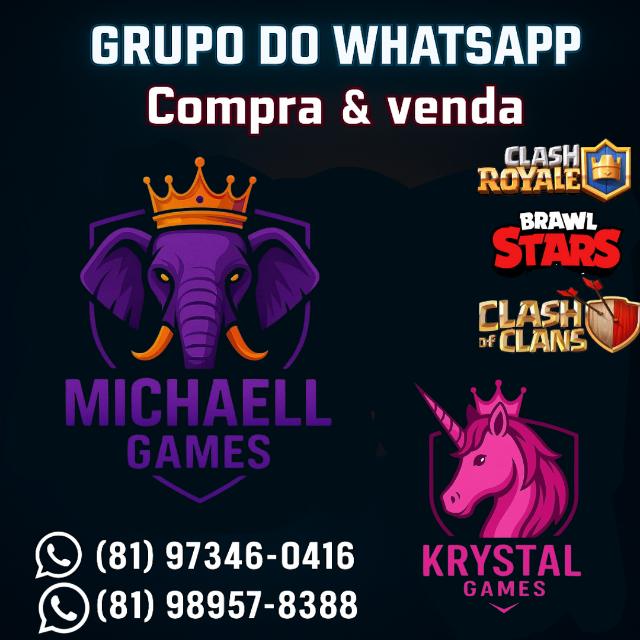 VENDAS E TROCAS | BRAWL, CR, CoC