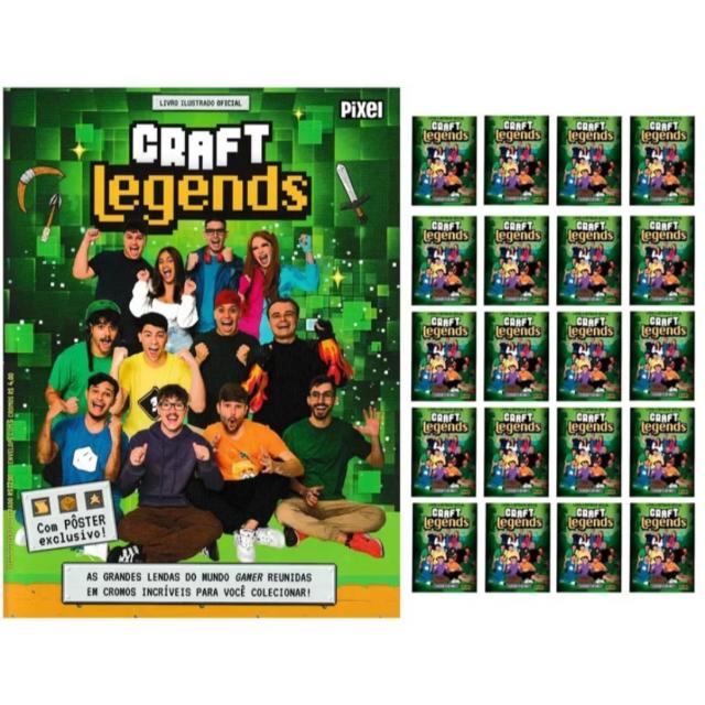 Troca de figurinhas Craft Legends