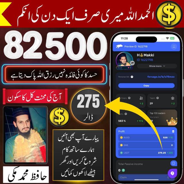 گھر بیٹھ کر پیسے نہیں ڈالر کمائیں💰