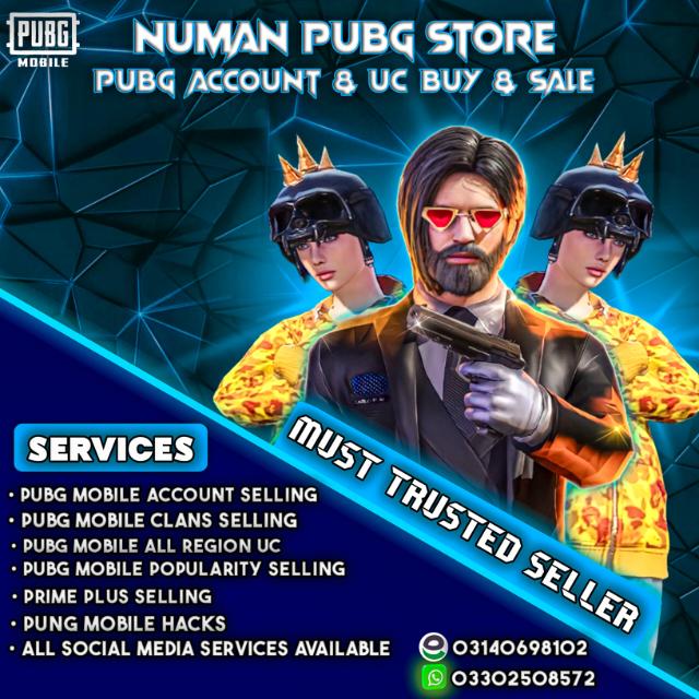 🎖️NUMAN OFFICIAL PUBG STORE 🎖️