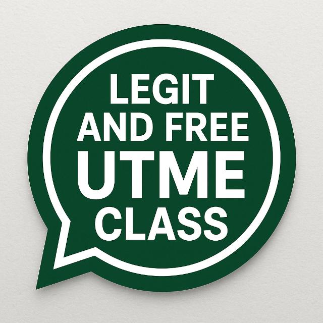 Free UTME Class💯🔥