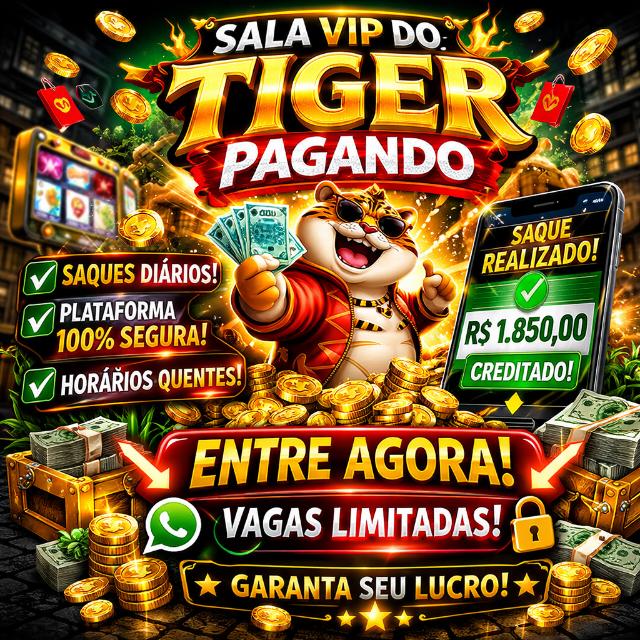 Sala VIP do Tiger Pagando - Grupo WhatsApp no Pro Divulgas