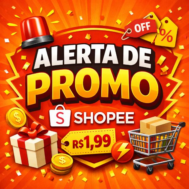 🚨 ALERTA DE PROMO – Shopee - Grupos WhatsApp no SeuGrupo