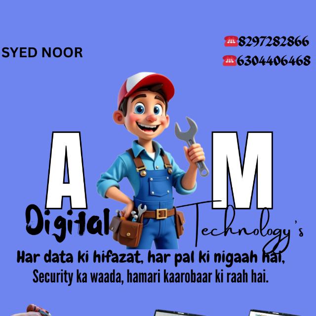 A M Digital Technology's Hyderabad's Phone's & laptop's & desktop's & cctv camera's dealership