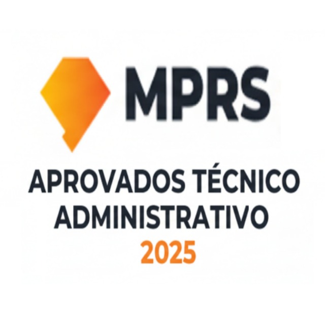 Imagem do grupo Aprovados Técnico MP/RS 2025 - Comunicados no WhatsApp