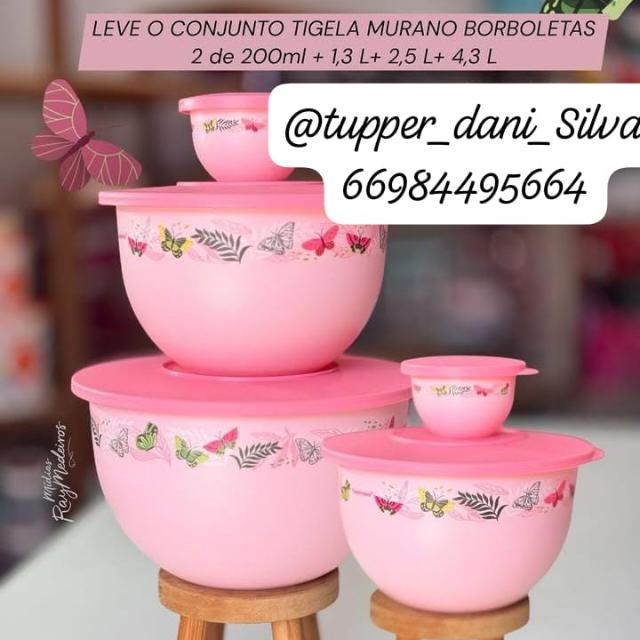 SORTEIO DE PRODUTOS TUPPERWARE