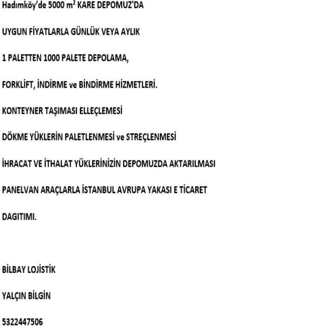 BİLBAY TRAKYA