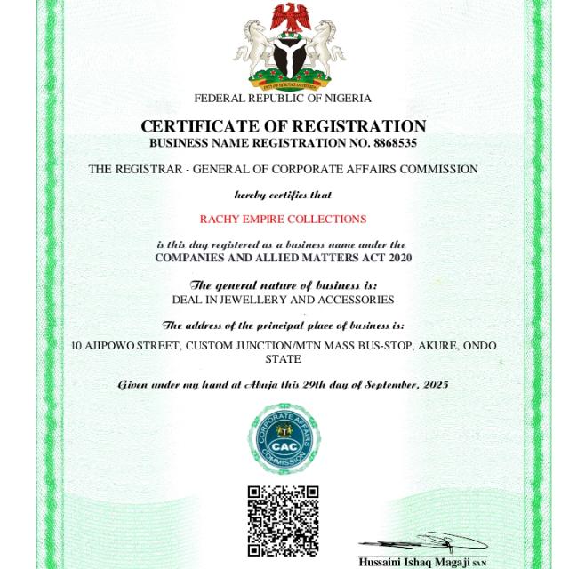 RACHY EMPIRE COLLECTIONS