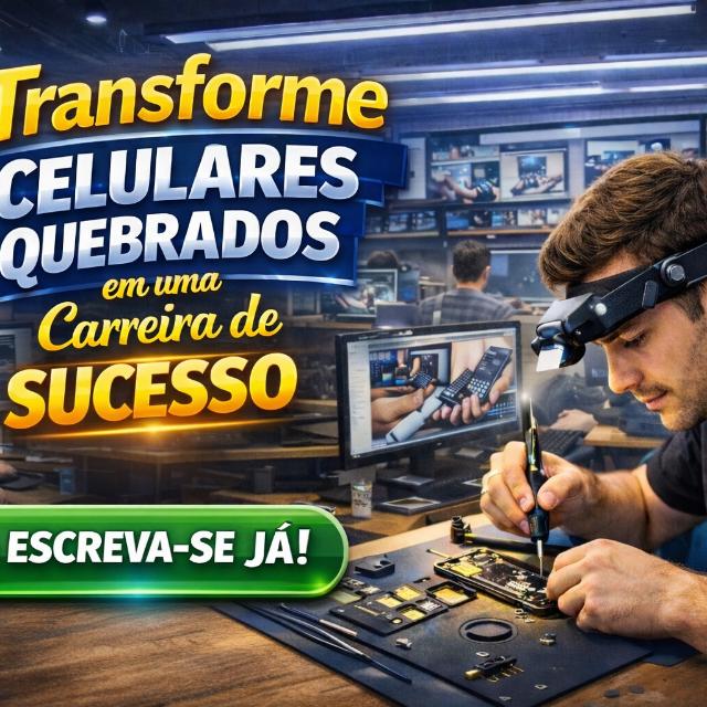 TRANSFORME CELULARES QUEBRADOS EM UMA CARREIRA DE SUCESSO 📲