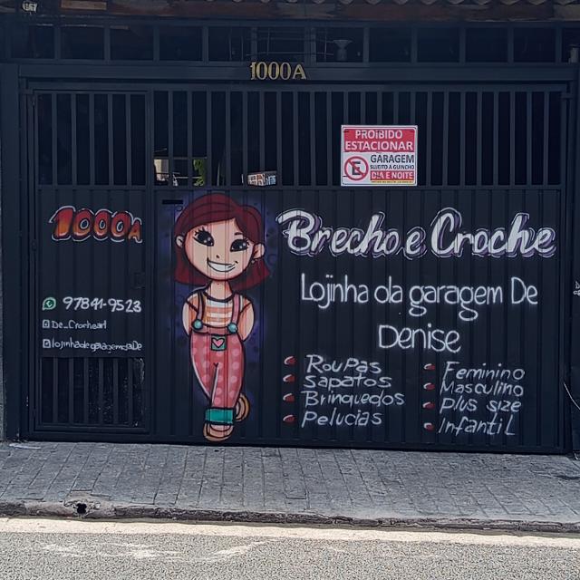 Brechó: Lojinha de garagem da De