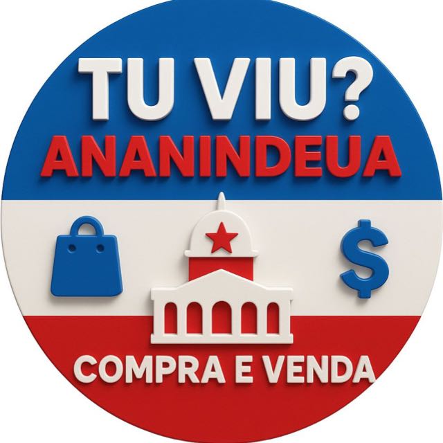 𝐓𝐔 𝐕𝐈𝐔? 𝐀𝐍𝐀𝐍𝐈𝐍𝐃𝐄𝐔𝐀 🛒 VENDAS