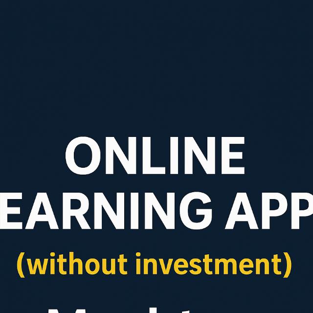 Online earning app without investment ✅