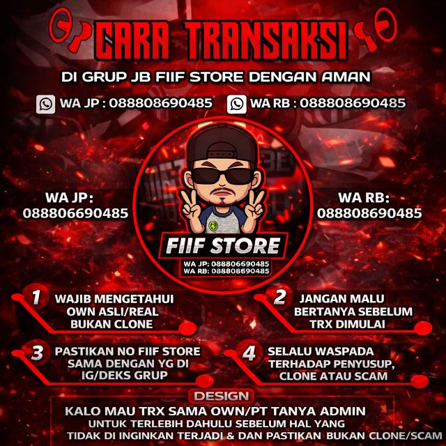 JB 1 Fiif Store WhatsApp Group cover