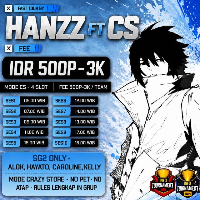 𝐅𝐓 𝐂𝐒 𝟓𝟎𝟎𝐏-𝟑𝐊 HANZZ PROSES#1
