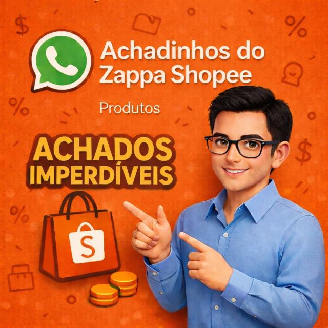 Achadinhos do Zappa Shopee - Link de Grupo de Ofertas e Cupons no WhatsApp