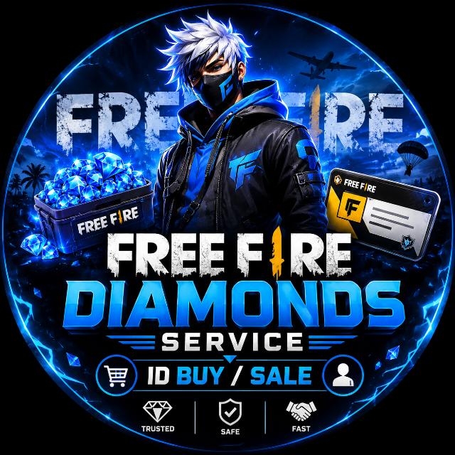 Freefire diamonds service and I'd buy or sell Group's logo