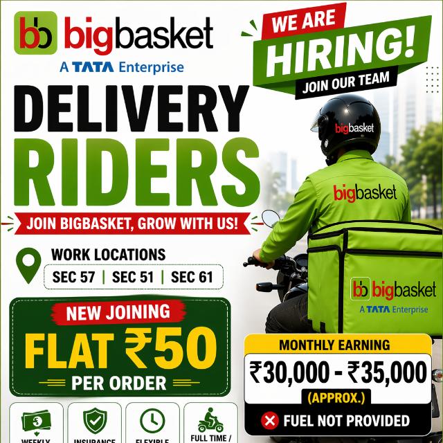 Gurgaon Delivery Rider's Hiring WhatsApp Group