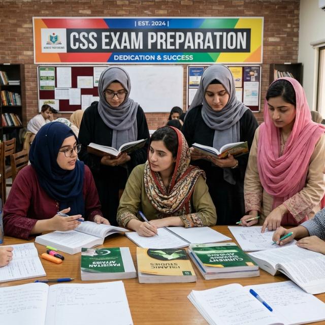 CSS & others competitive exam preparation just females