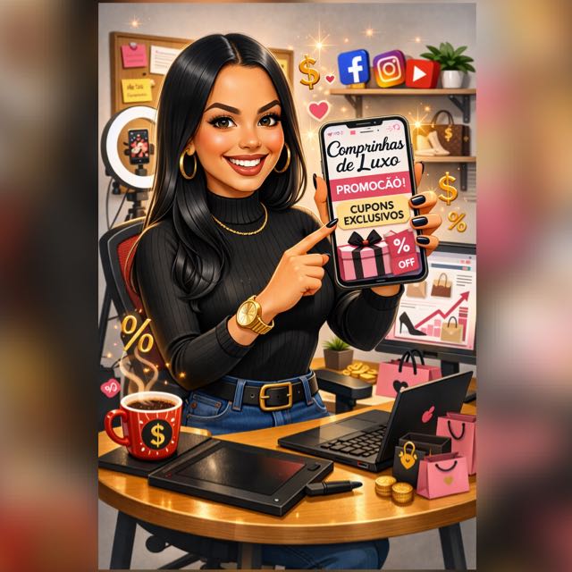 Comprinhas de Luxo 🛍️✨ - Grupo WhatsApp no Pro Divulgas