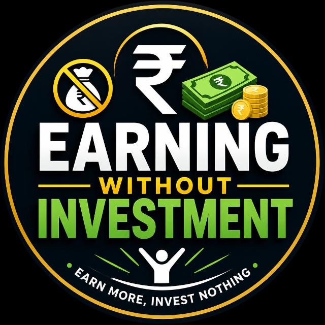 Earning without investment Group's logo