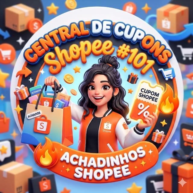Central de Cupons Shopee 🔥 Achadinhos Shopee - Link de Grupo de Ofertas e Cupons no WhatsApp