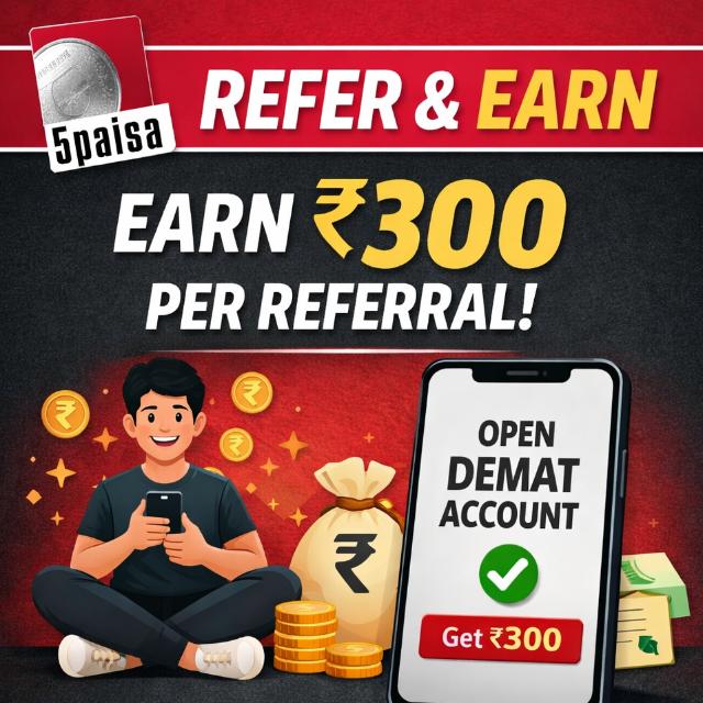 5paisa Refer & Earn India š®š³