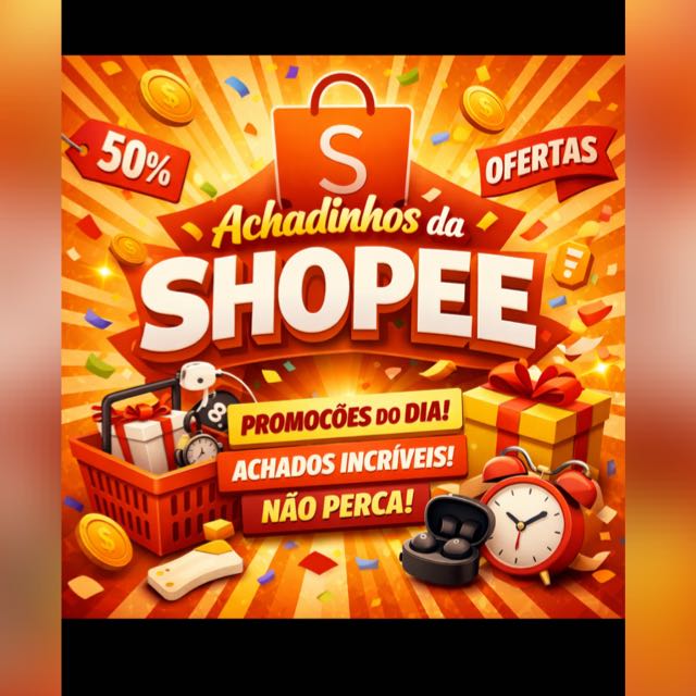 🔥 Achadinhos Shopee | que valem Ouro 🛍️🛒 - Link de Grupo de Ofertas e Cupons no WhatsApp