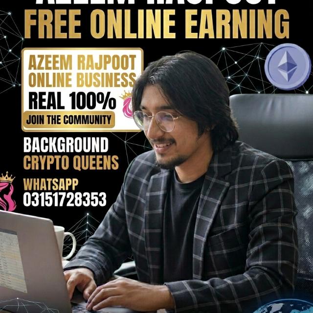 AzeeM..Rajput..Crypto Online Free Earning