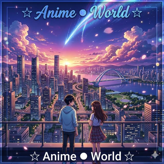 ☆ Anime ● World ☆ Group's logo