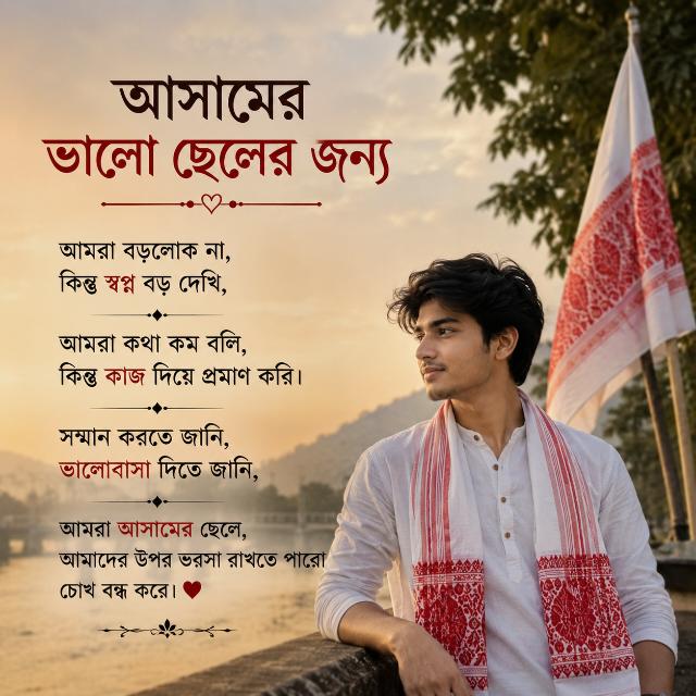 Assam এর ভালো ছেলে 👉😜